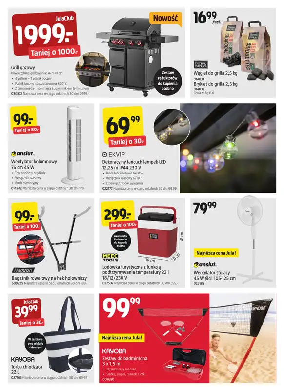 Jula - gazetka promocyjna Gazetka od czwartku 19.06 do środy 02.07 - strona 2