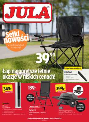 Jula - gazetka promocyjna Gazetka od czwartku 19.06 do środy 02.07