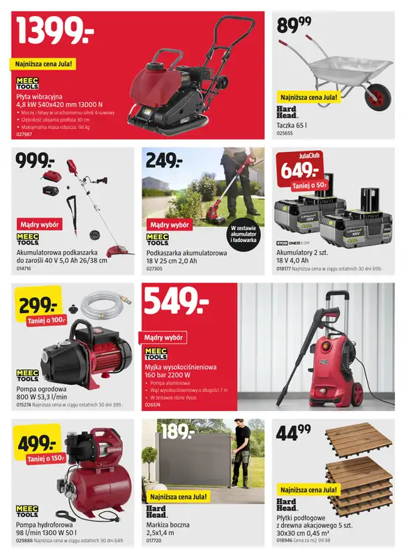 Jula - gazetka promocyjna Gazetka od czwartku 19.06 do środy 02.07 - strona 4