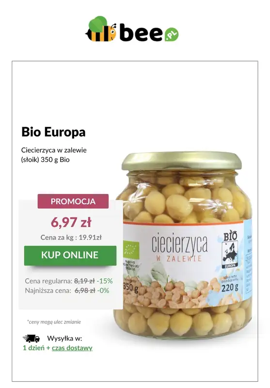 Bee.pl - gazetka promocyjna Zdrowe produkty w HITOWYCH cenach! od wtorku 17.06 do wtorku 24.06 - strona 5