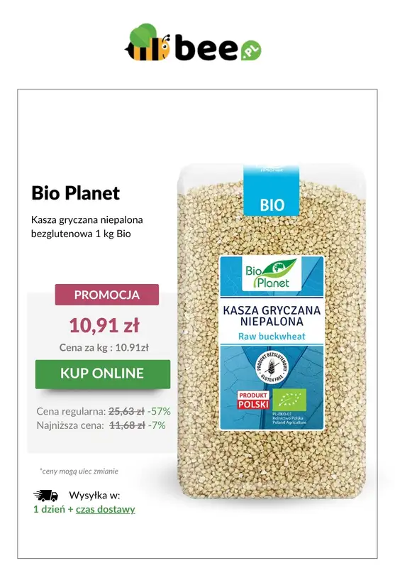 Bee.pl - gazetka promocyjna Zdrowe produkty w HITOWYCH cenach! od wtorku 17.06 do wtorku 24.06 - strona 4