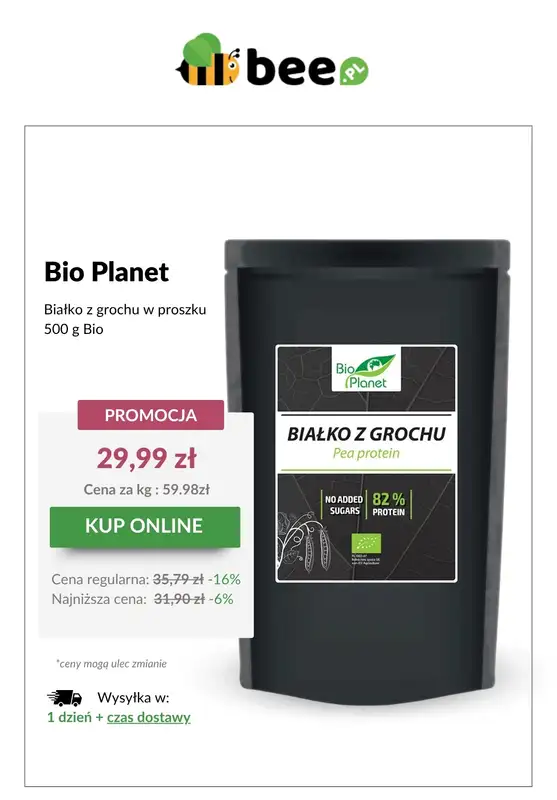 Bee.pl - gazetka promocyjna Zdrowe produkty w HITOWYCH cenach! od wtorku 17.06 do wtorku 24.06 - strona 7