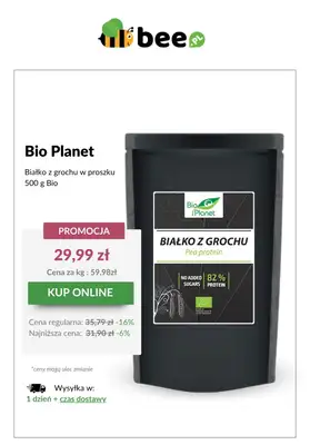 Bee.pl - gazetka promocyjna Zdrowe produkty w HITOWYCH cenach! od wtorku 17.06 do wtorku 24.06 - strona 7 Bee.pl - gazetka promocyjna Zdrowe produkty w HITOWYCH cenach! od wtorku 17.06 do wtorku 24.06 - strona 7