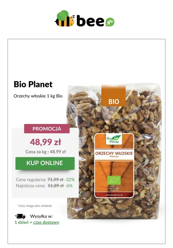 Bee.pl - gazetka promocyjna Zdrowe produkty w HITOWYCH cenach! od wtorku 17.06 do wtorku 24.06 - strona 2