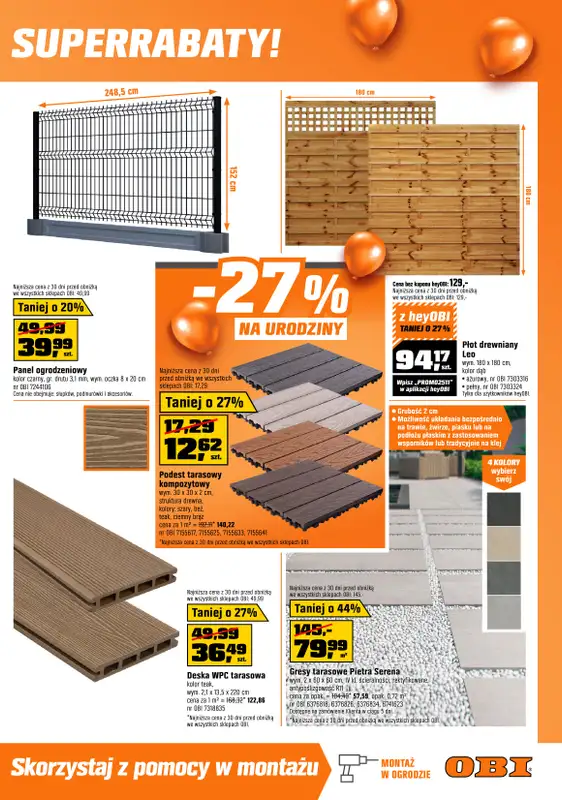 OBI - gazetka promocyjna Gazetka od środy 18.06 do wtorku 08.07 - strona 5
