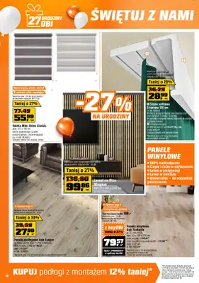 OBI - gazetka promocyjna Gazetka od środy 18.06 do wtorku 08.07 - strona 10