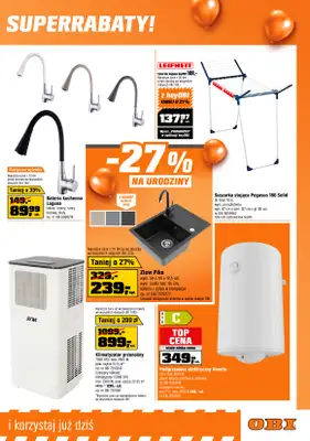 OBI - gazetka promocyjna Gazetka od środy 18.06 do wtorku 08.07 - strona 9