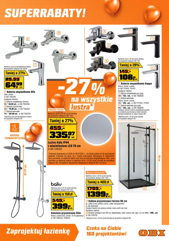 OBI - gazetka promocyjna Gazetka od środy 18.06 do wtorku 08.07 - strona 7