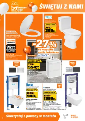 OBI - gazetka promocyjna Gazetka od środy 18.06 do wtorku 08.07 - strona 6