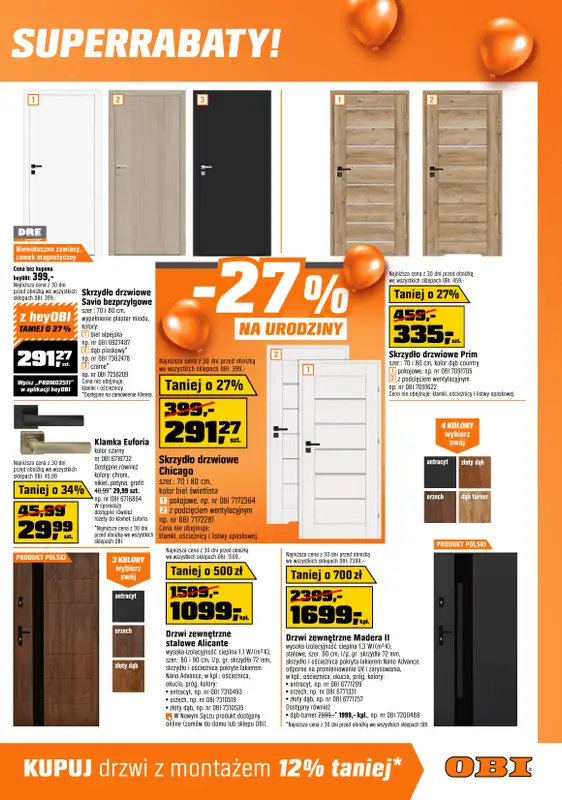 OBI - gazetka promocyjna Gazetka od środy 18.06 do wtorku 08.07 - strona 11