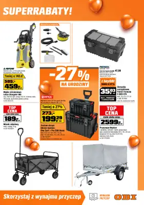 OBI - gazetka promocyjna Gazetka od środy 18.06 do wtorku 08.07 - strona 15