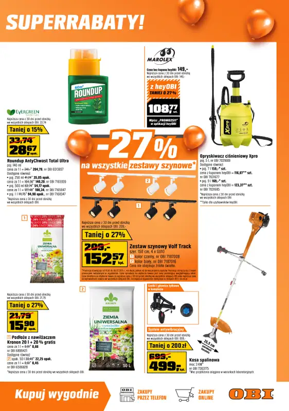OBI - gazetka promocyjna Gazetka od środy 18.06 do wtorku 08.07 - strona 13