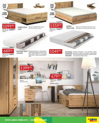 Abra Meble - gazetka promocyjna Gazetka od środy 18.06 do poniedziałku 07.07 - strona 3 Abra Meble - gazetka promocyjna Gazetka od środy 18.06 do poniedziałku 07.07 - strona 3