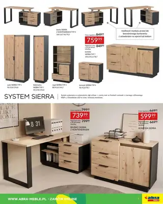 Abra Meble - gazetka promocyjna Gazetka od środy 18.06 do poniedziałku 07.07 - strona 5 Abra Meble - gazetka promocyjna Gazetka od środy 18.06 do poniedziałku 07.07 - strona 5