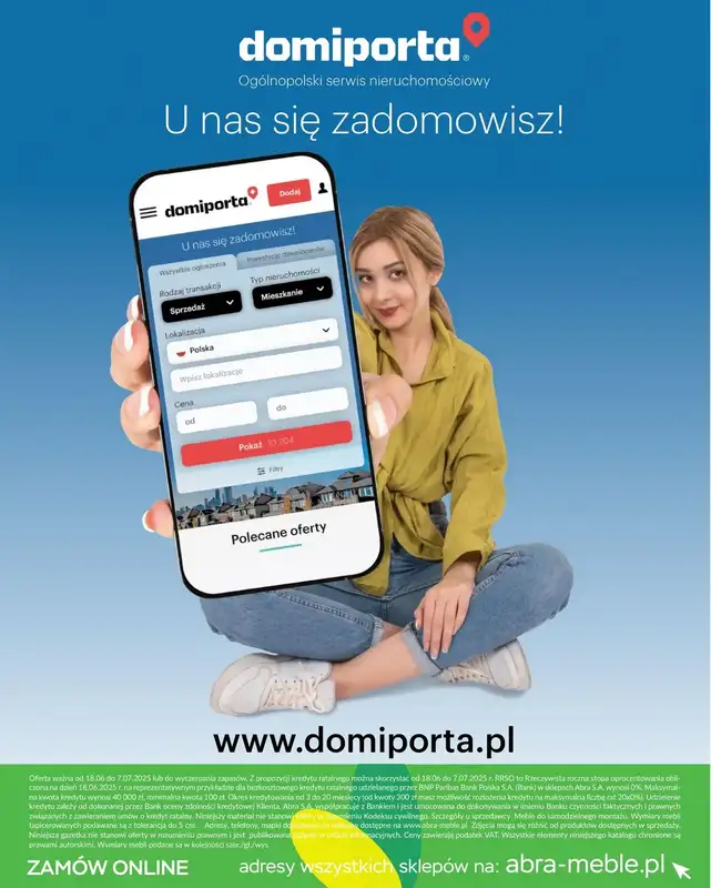 Abra Meble - gazetka promocyjna Gazetka od środy 18.06 do poniedziałku 07.07 - strona 18