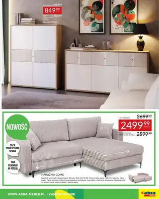 Abra Meble - gazetka promocyjna Gazetka od środy 18.06 do poniedziałku 07.07 - strona 11 Abra Meble - gazetka promocyjna Gazetka od środy 18.06 do poniedziałku 07.07 - strona 11