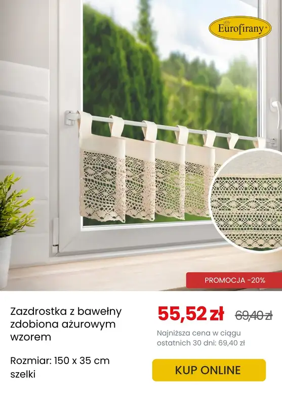 Eurofirany - gazetka promocyjna Zazdrostki: mały detal, wielki efekt od środy 18.06  - strona 7