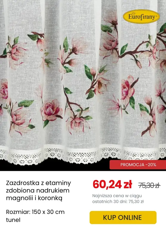 Eurofirany - gazetka promocyjna Zazdrostki: mały detal, wielki efekt od środy 18.06  - strona 6