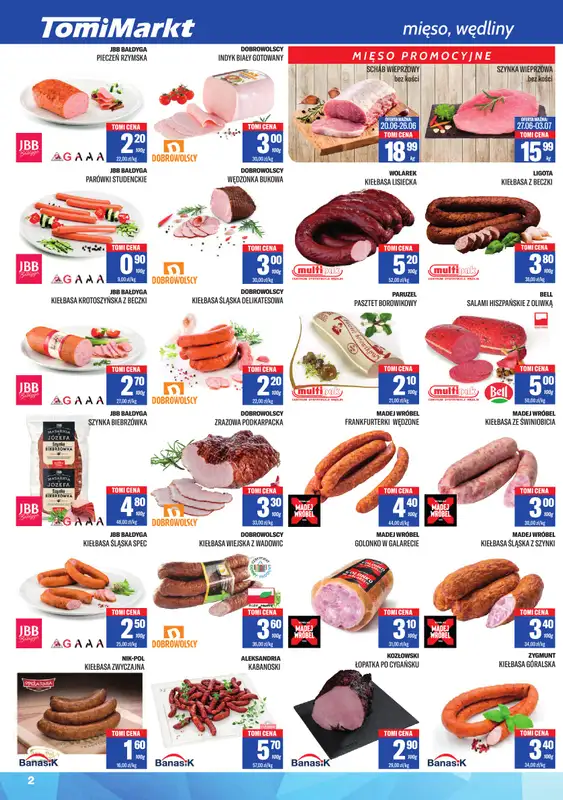 Tomi Markt - gazetka promocyjna Gazetka od piątku 20.06 do czwartku 03.07 - strona 2