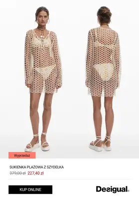 Desigual - gazetka promocyjna Do -50% odzież plażowa od środy 18.06  - strona 2