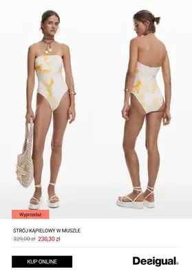 Desigual - gazetka promocyjna Do -50% odzież plażowa od środy 18.06  - strona 10
