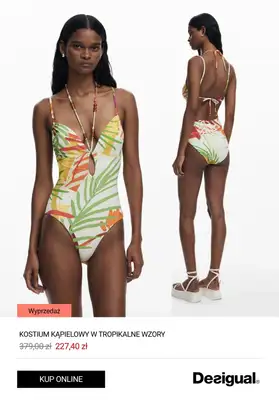 Desigual - gazetka promocyjna Do -50% odzież plażowa od środy 18.06  - strona 3