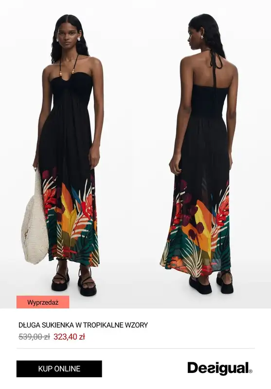 Desigual - gazetka promocyjna Do -50% odzież plażowa od środy 18.06  - strona 9