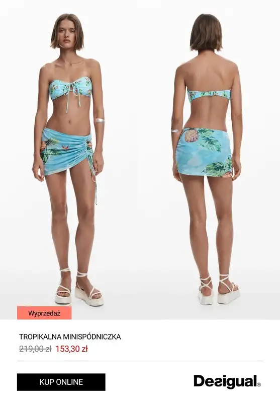 Desigual - gazetka promocyjna Do -50% odzież plażowa od środy 18.06  - strona 11