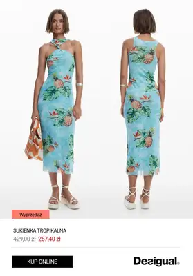 Desigual - gazetka promocyjna Do -50% odzież plażowa od środy 18.06  - strona 4