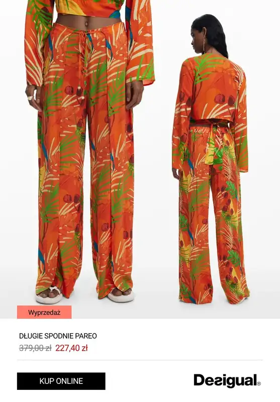 Desigual - gazetka promocyjna Do -50% odzież plażowa od środy 18.06  - strona 6