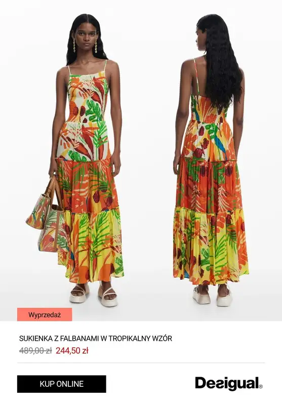 Desigual - gazetka promocyjna Do -50% odzież plażowa od środy 18.06  - strona 7