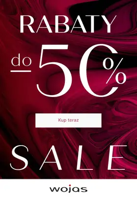 Wojas - gazetka promocyjna Do -50% na wyprzedaży od środy 18.06 