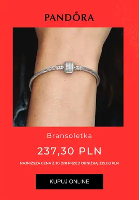 Pandora - gazetka promocyjna Dodatkowe rabaty do 70% od środy 18.06 do niedzieli 06.07 - strona 3 Pandora - gazetka promocyjna Dodatkowe rabaty do 70% od środy 18.06 do niedzieli 06.07 - strona 3