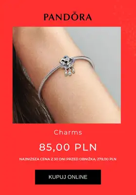 Pandora - gazetka promocyjna Dodatkowe rabaty do 70% od środy 18.06 do niedzieli 06.07 - strona 7 Pandora - gazetka promocyjna Dodatkowe rabaty do 70% od środy 18.06 do niedzieli 06.07 - strona 7