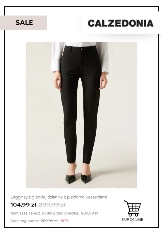 Calzedonia - gazetka promocyjna Do -50% na wyprzedaży od piątku 20.06  - strona 8