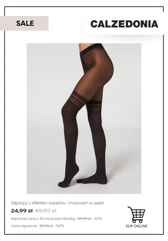 Calzedonia - gazetka promocyjna Do -50% na wyprzedaży od piątku 20.06  - strona 2