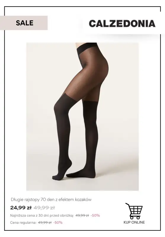 Calzedonia - gazetka promocyjna Do -50% na wyprzedaży od piątku 20.06  - strona 5