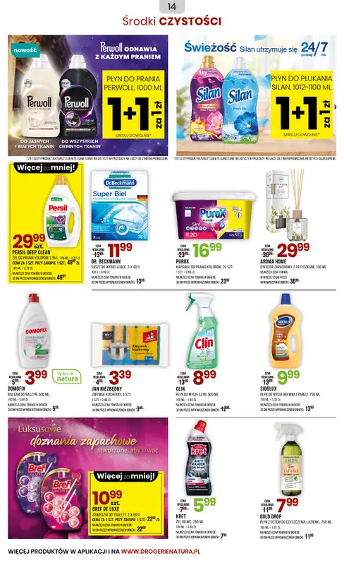Drogerie Natura - gazetka promocyjna Gazetka od poniedziałku 23.06 do piątku 04.07 - strona 14