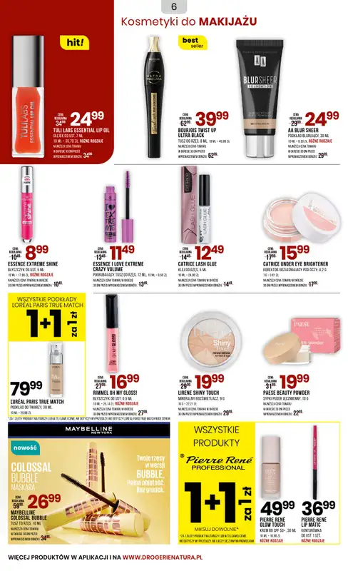 Drogerie Natura - gazetka promocyjna Gazetka od poniedziałku 23.06 do piątku 04.07 - strona 6