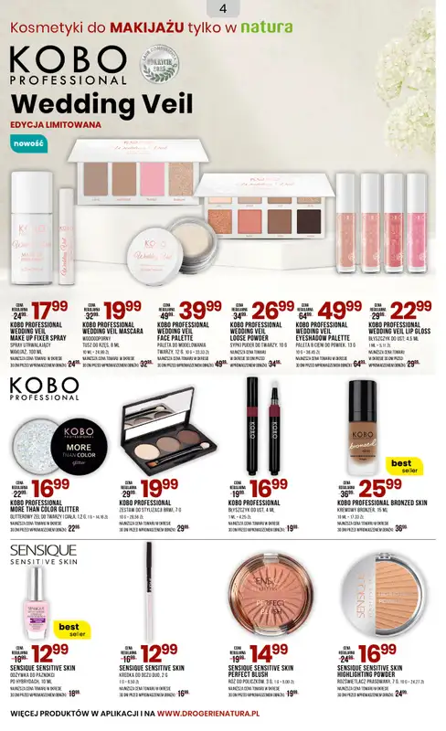 Drogerie Natura - gazetka promocyjna Gazetka od poniedziałku 23.06 do piątku 04.07 - strona 4