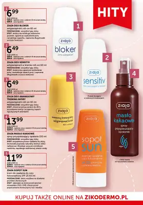 Ziko Dermo - gazetka promocyjna Gazetka Zmysłowa pielęgnacja od czwartku 26.06 do środy 09.07 - strona 14