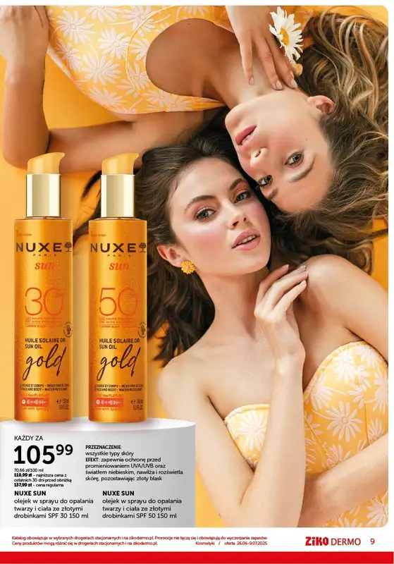 Ziko Dermo - gazetka promocyjna Gazetka Zmysłowa pielęgnacja od czwartku 26.06 do środy 09.07 - strona 9
