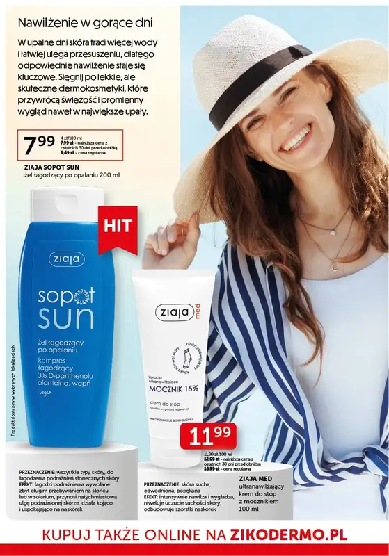 Ziko Dermo - gazetka promocyjna Gazetka Zmysłowa pielęgnacja od czwartku 26.06 do środy 09.07 - strona 6