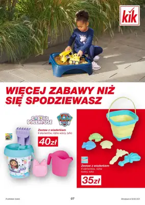 KiK - gazetka promocyjna Gazetka od poniedziałku 09.06 do poniedziałku 30.06 - strona 7