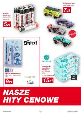 KiK - gazetka promocyjna Gazetka od poniedziałku 09.06 do poniedziałku 30.06 - strona 15