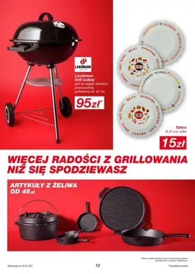 KiK - gazetka promocyjna Gazetka od poniedziałku 09.06 do poniedziałku 30.06 - strona 12