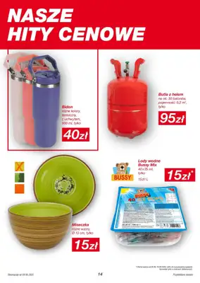 KiK - gazetka promocyjna Gazetka od poniedziałku 09.06 do poniedziałku 30.06 - strona 14