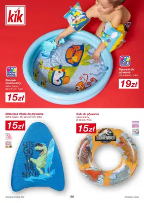 KiK - gazetka promocyjna Gazetka od poniedziałku 09.06 do poniedziałku 30.06 - strona 6