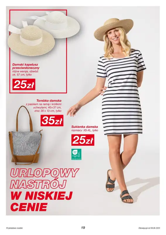 KiK - gazetka promocyjna Gazetka od poniedziałku 09.06 do poniedziałku 30.06 - strona 19