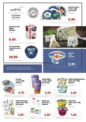 Torimpex Toruńska Sieć Sklepów Spożywczych - gazetka promocyjna Gazetka od poniedziałku 23.06 do soboty 05.07 - strona 2 Torimpex Toruńska Sieć Sklepów Spożywczych - gazetka promocyjna Gazetka od poniedziałku 23.06 do soboty 05.07 - strona 2